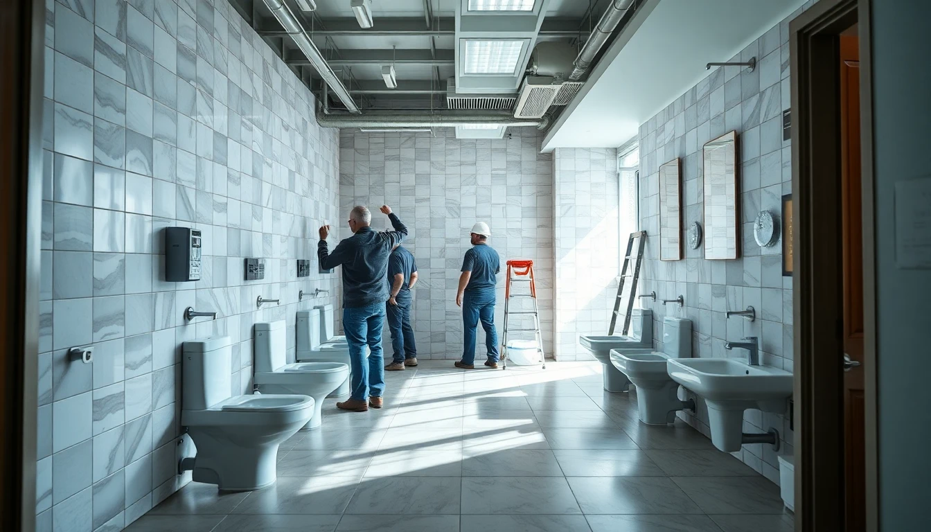 Commercial Bathroom Remodeling